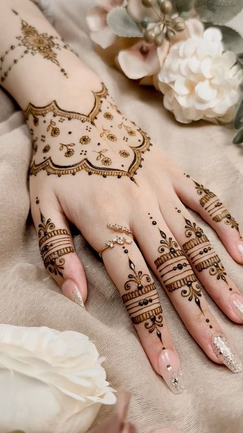 Royal Bridal Henna Design
